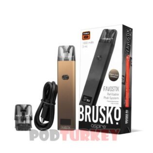 Aspire Brusko Favostix Pod Kit Elektronik Sigara 1000mAh